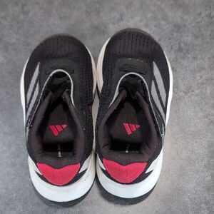 Adidas Kids Black and Red Sneakers